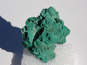 Glauberite malachite